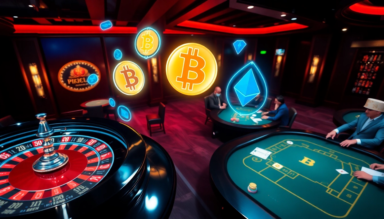 Vivez l'excitation du Casino Crypto en Ligne avec la roulette numérique et le Bitcoin.